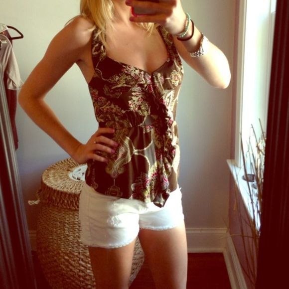 Kimchi Blue Tops - Amazing paisley halter top ruffle XS Kimchi Blue